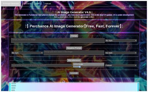 free ai image generator perchance